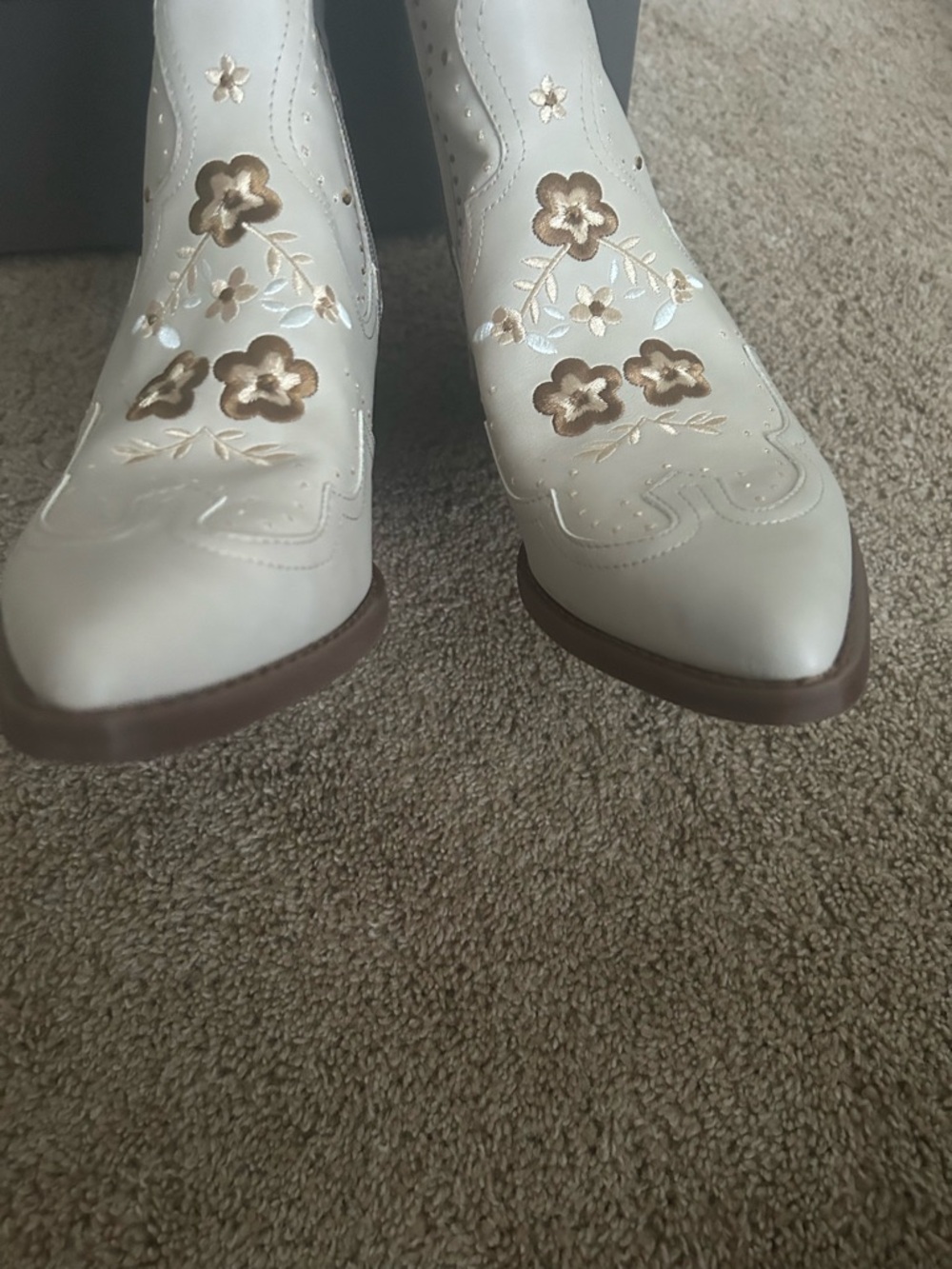 NWT CROWN VINTAGE floral cowboy boots 👢!! - Picture 13 of 16